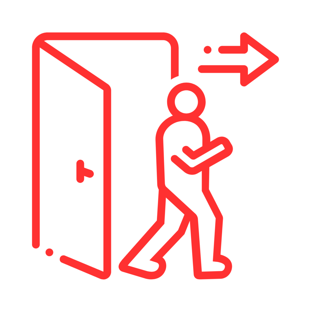 Radiant Elevator Or Lift Manufacturer And Installation Feature Emergency Exit Icon